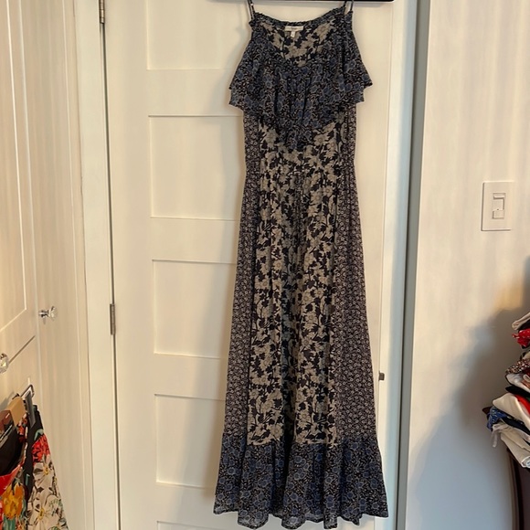 Long summer dress - midi length - Picture 1 of 3